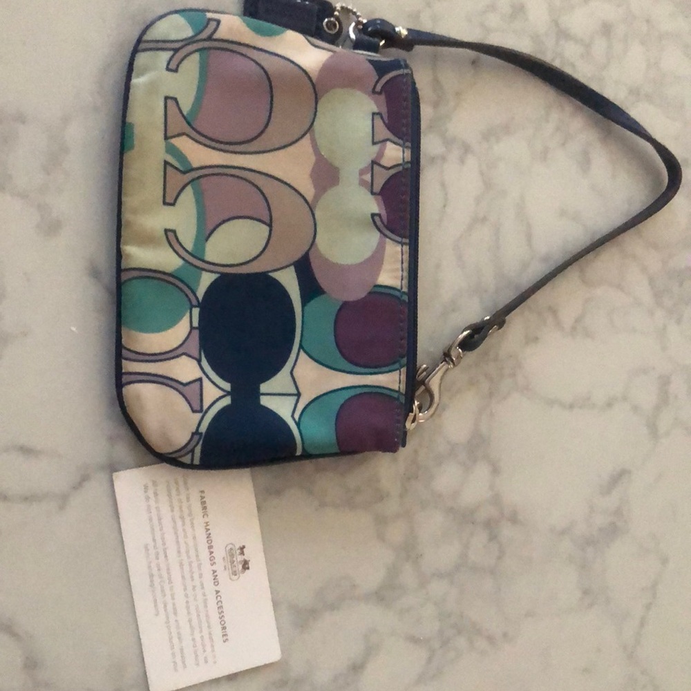 Coach Multicolor Wristlet